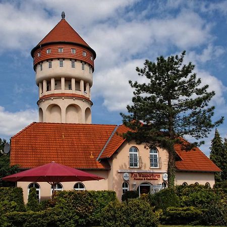 Am Wasserturm Pension Bad Muskau Exterior foto