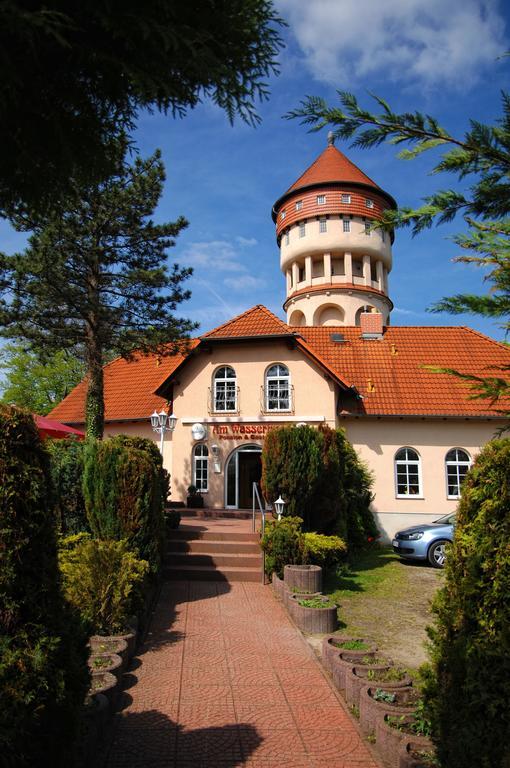 Am Wasserturm Pension Bad Muskau Exterior foto